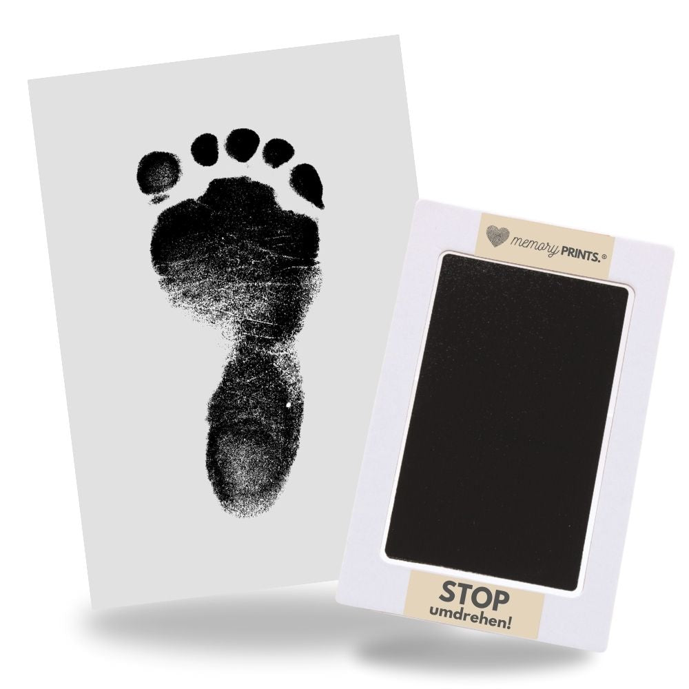 Baby Abdruck Set | Baby Handabdruck und Fußabdruck